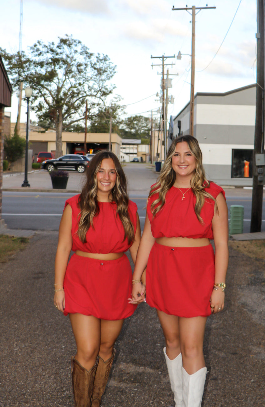 Red Bubble gameday set